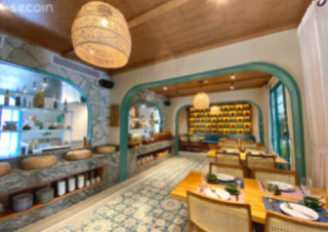 Secoin Encaustic Cement Tile at Myyan Retreat